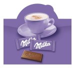 Doos van 355 Naps met melkchocolade Milka zakje 4,6 g
