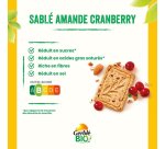 Paquet cranberry saveur amande Bio Gerblé - 33 g