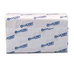 Papiertücher Lucart Econatural, gewickelt und gefaltet - Box mit 3000 Stück