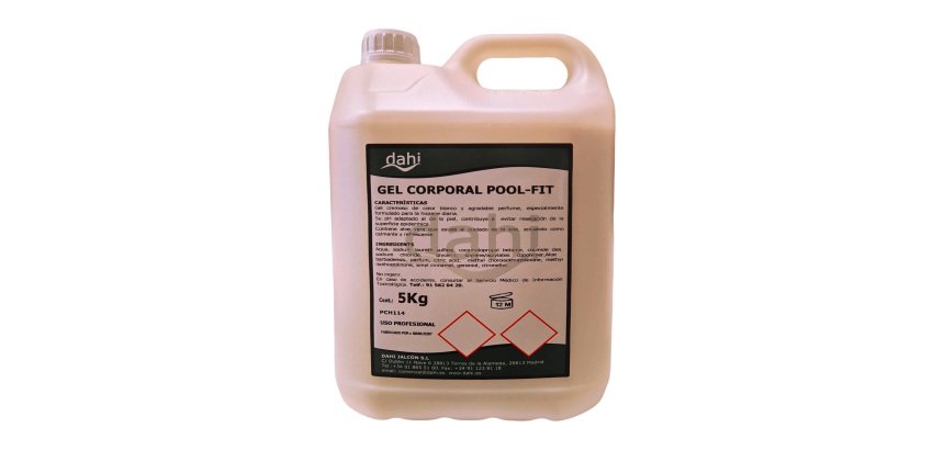 Gel corporal Pool Fit - garrafa 5L