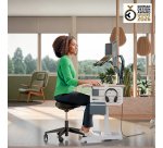 Bras double pour écrans - hauteur réglable  - Kensington SmartFit™ One-Touch, noir