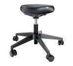 Tabouret ergonomique Leitz Ergo, noir