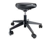Leitz Ergo Ergonomic Stool, Black
