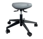 Tabouret ergonomique Leitz Ergo, gris