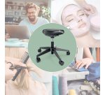 Tabouret ergonomique Leitz Ergo, noir