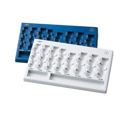 Bandeja clasificadora de euros Faibo azul 310x185x30 mm