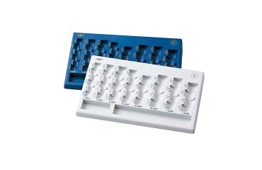 Bandeja clasificadora de euros Faibo azul 310x185x30 mm