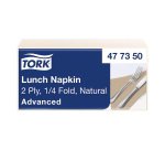 Tovaglioli Tork Lunch natural 2 veli 200 unità - compostabile