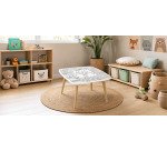 Table basse KIDS à colorier - Motif Athlètes - Lot de 2
