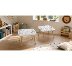 Tables hautes KIDS à colorier - Motif Océan - Lot de 2