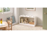 BRICK SHELF 8 brick-shaped shelf, white