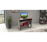 Scrivania portacomputer bordo soft lato utilizzatore l 92 x p 45 x h 76
