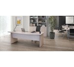 Scrivania contemporanea acero 1.800 x 840 x 720 mm