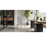 Sedia UNISIT Tosca tessuto grigio modello TO4L Target