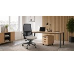 Sedia semidirezionale ergonomica Roma Blaze Unisit con braccioli 1D inclusi