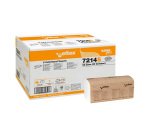 Carta asciugamani piegata a V Save Plus Compact - 2 veli  - 21 x 25 cm - 12 unità da 250 servizi