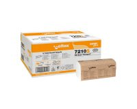 Carta asciugamani piegata a V Save Plus Compact - 2 veli  - 21 x 21.5 cm - 12 unità da 250 servizi