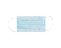 Masque chirurgical 3 plis - Type IIR, bleu - Boîte de 50