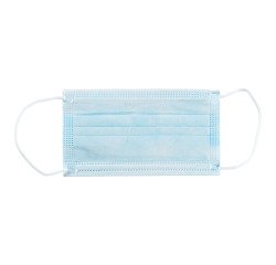 3-ply surgical mask - Type IIR, blue - Box of 50