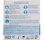 3-ply surgical mask - Type IIR, blue - Box of 50