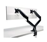 Dual Monitor Arm - Adjustable Height - Kensington SmartFit™ One-Touch, black