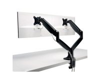Dual Monitor Arm - Adjustable Height - Kensington SmartFit™ One-Touch, black