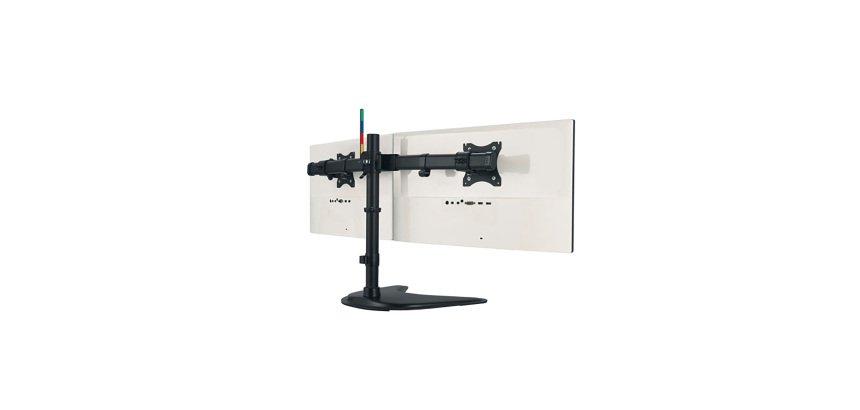 Support double écrans sur pied Kensington SmartFit™ Ergo - Noir