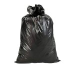 Bolsa de basura industrial negra 100L 85x105 cm galga 125 - Rollo 10 unidades