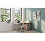 Büro kompakt Squadra Metallgestell