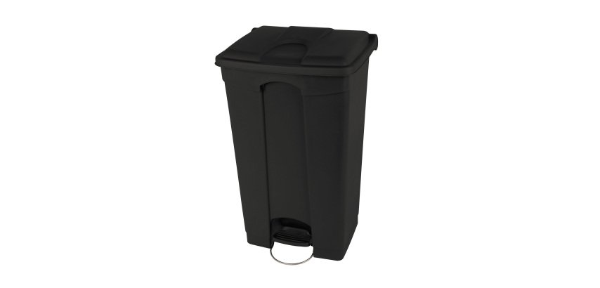 Probbax 90 L Pedal Bin, Black