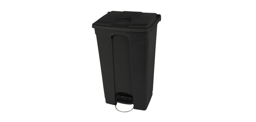 Collecteur à pédale Probbax 45 L, noir