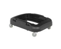Chariot plastique Probbax pour collecteur de tri 60/90 L, noir