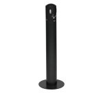 Probbax Dome XL Standing Ashtray 12 L, dark gray/stainless steel