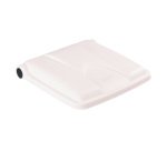 Collecteur à pédale Probbax 45 L, blanc