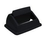 Couvercle push Probbax pour collecteur de tri 60/80 L, noir