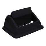 Couvercle push Probbax pour collecteur de tri 60/80 L, noir