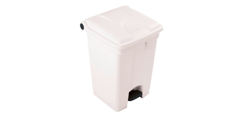 Probbax 45 L Pedal Bin, White