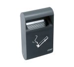 Cendrier mural Probbax 1,5 L, gris foncé