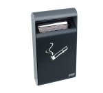 Probbax 3 L Wall-mounted Ashtray, Dark Gray