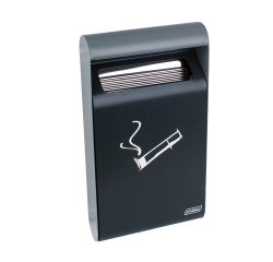 Probbax 3 L Wall-mounted Ashtray, Dark Gray