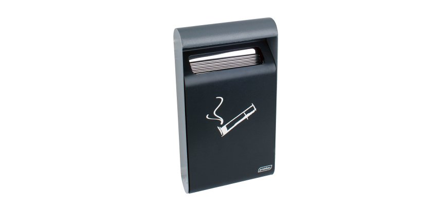 Cendrier mural Probbax 3 L, gris foncé
