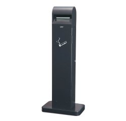 Probbax Totem Standing Ashtray 12.5 L, Dark Gray