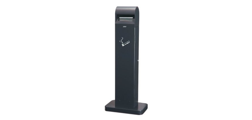 Probbax Totem Standing Ashtray 12.5 L, Dark Gray