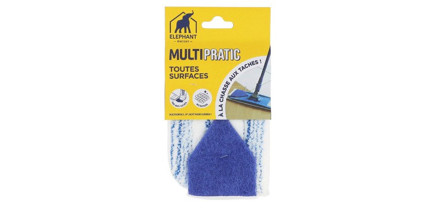 Plat dweil met mop voor olifant Multipratic