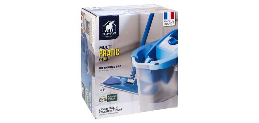 Multipratic Duo Elephant Floor Cleaning Kit