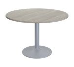 Table ronde Excellens - Pied métal tulipe - D 80 à 120 cm - de 3 à 6 personnes