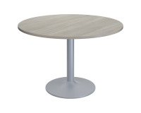 Table ronde Excellens - Pied métal tulipe - D 80 à 120 cm - de 3 à 6 personnes