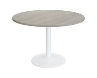 Ronde tafel Excellens - Tulpen metalen voet - Ø 80 tot 120 cm - voor 3 tot 6 personen