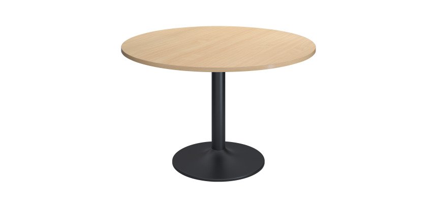 Round table - Excellens - Metal tulip base - D 80 to 120 cm - 3 to 6 people