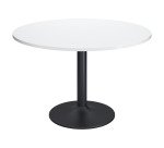 Table ronde Excellens - Pied métal tulipe - D 80 à 120 cm - de 3 à 6 personnes